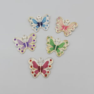 Stay Close - Butterfly Charm